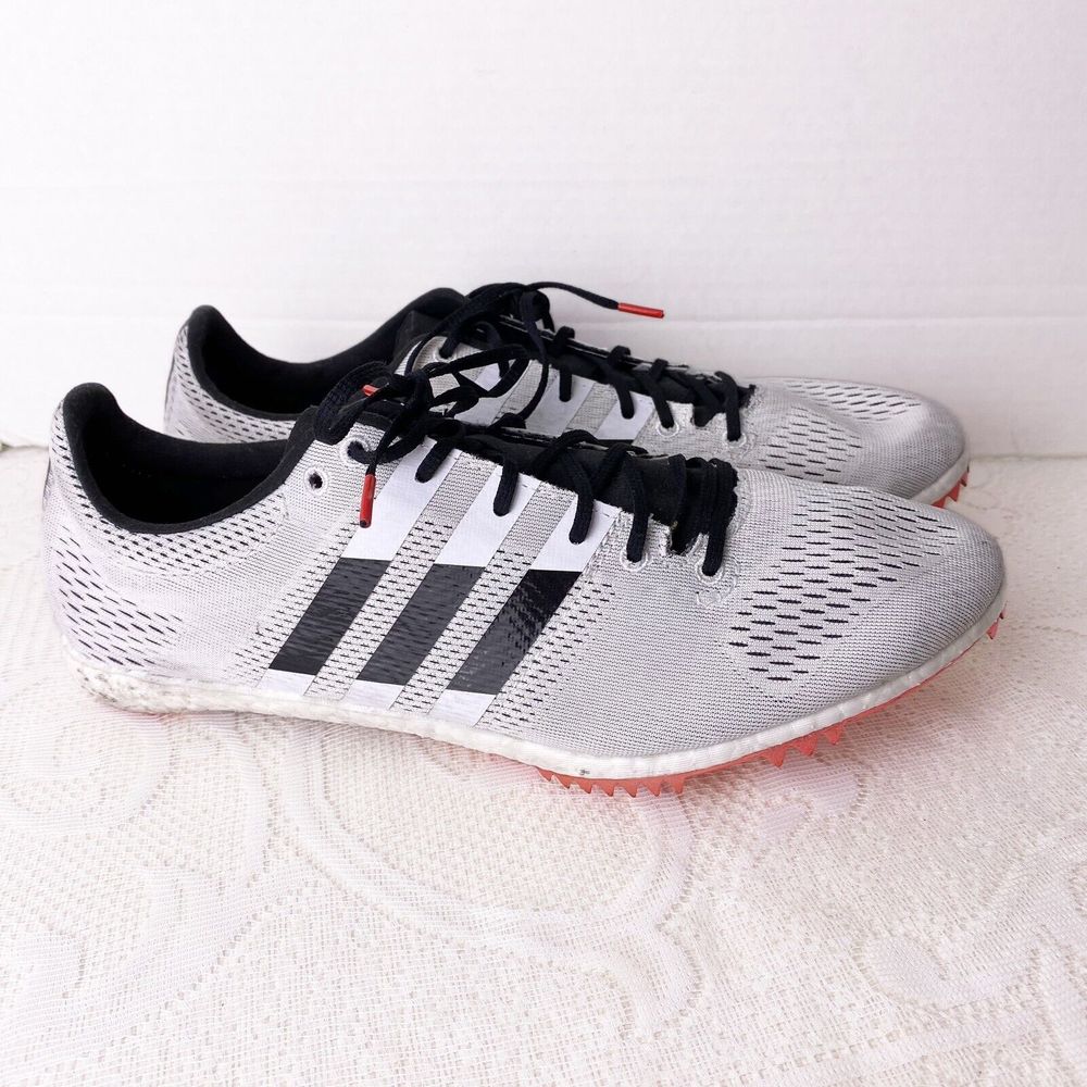 Adidas Adizero Avanti Men's Track & Field B37486 White Black Size 9.5
